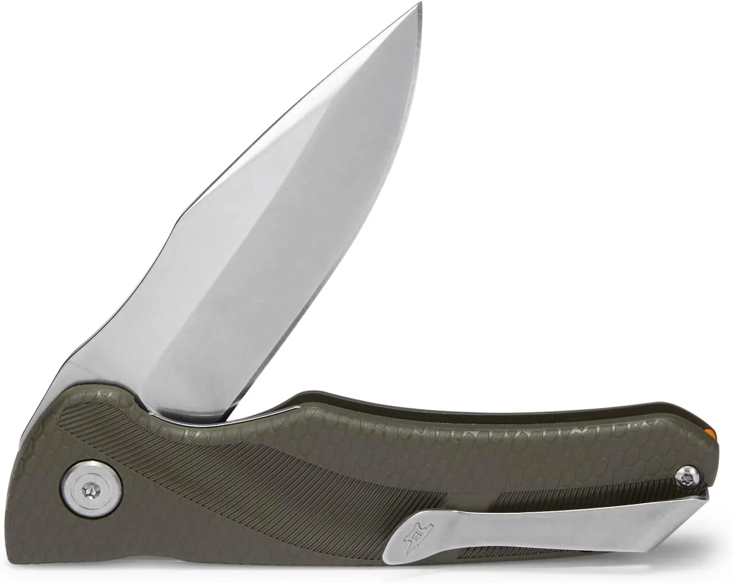 Buck Knives 840 Sprint Select, Easy Opening Ball Bearing Flipper Liner Lock Folding Pocket Knife with Removable Clip, 420 HC Steel