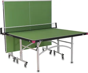Butterfly Easifold 16 Ping Pong Table – Quick Assembly Ping Pong Table - Folding with Wheels – Compact Storage - 16mm Thick - Sturdy Frame - Playback Option