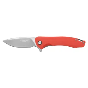 CAMILLUS Scivik 8" Compact Durable Corrosion-Resistant 420 Stainless Steel Drop Point Everyday Carry Folding Knife with GFN Handle & Pocket Clip