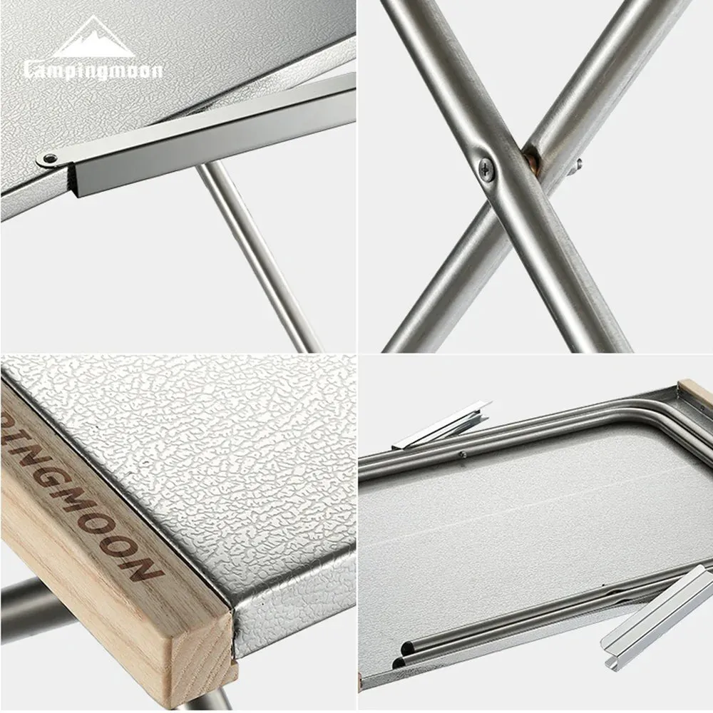 Campingmoon Bonfire Foldable Table - Large