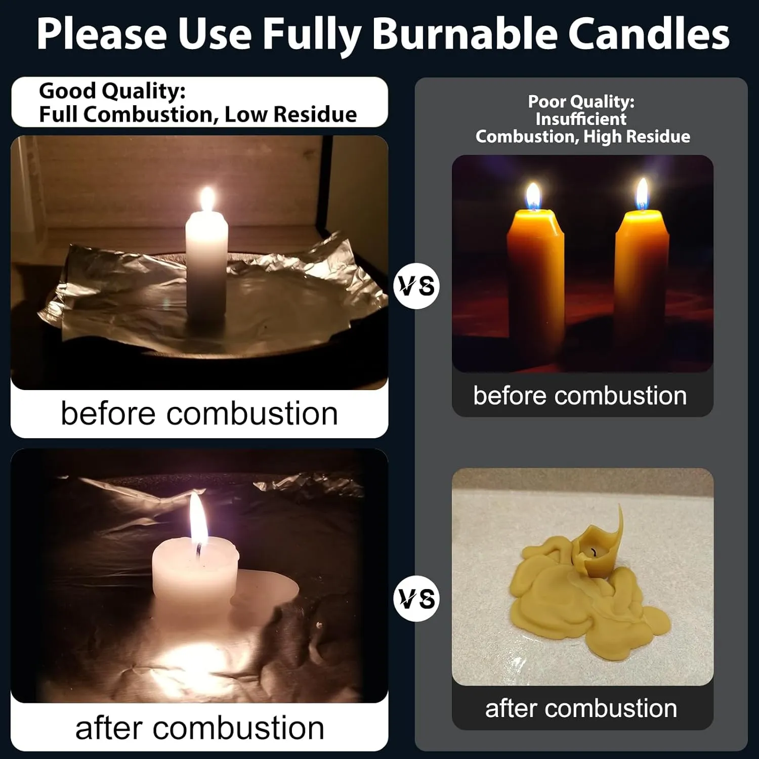 Candle Lantern, Camping Gear for Campers Use, Without Candles