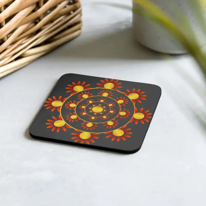 Chic Heat Resistant Abstract Pattern Coasters