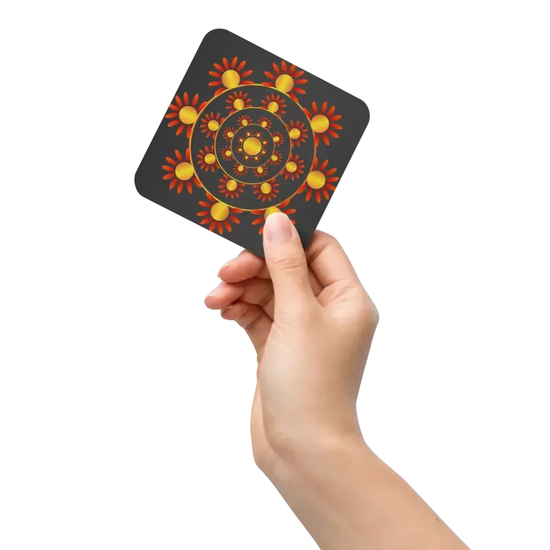 Chic Heat Resistant Abstract Pattern Coasters