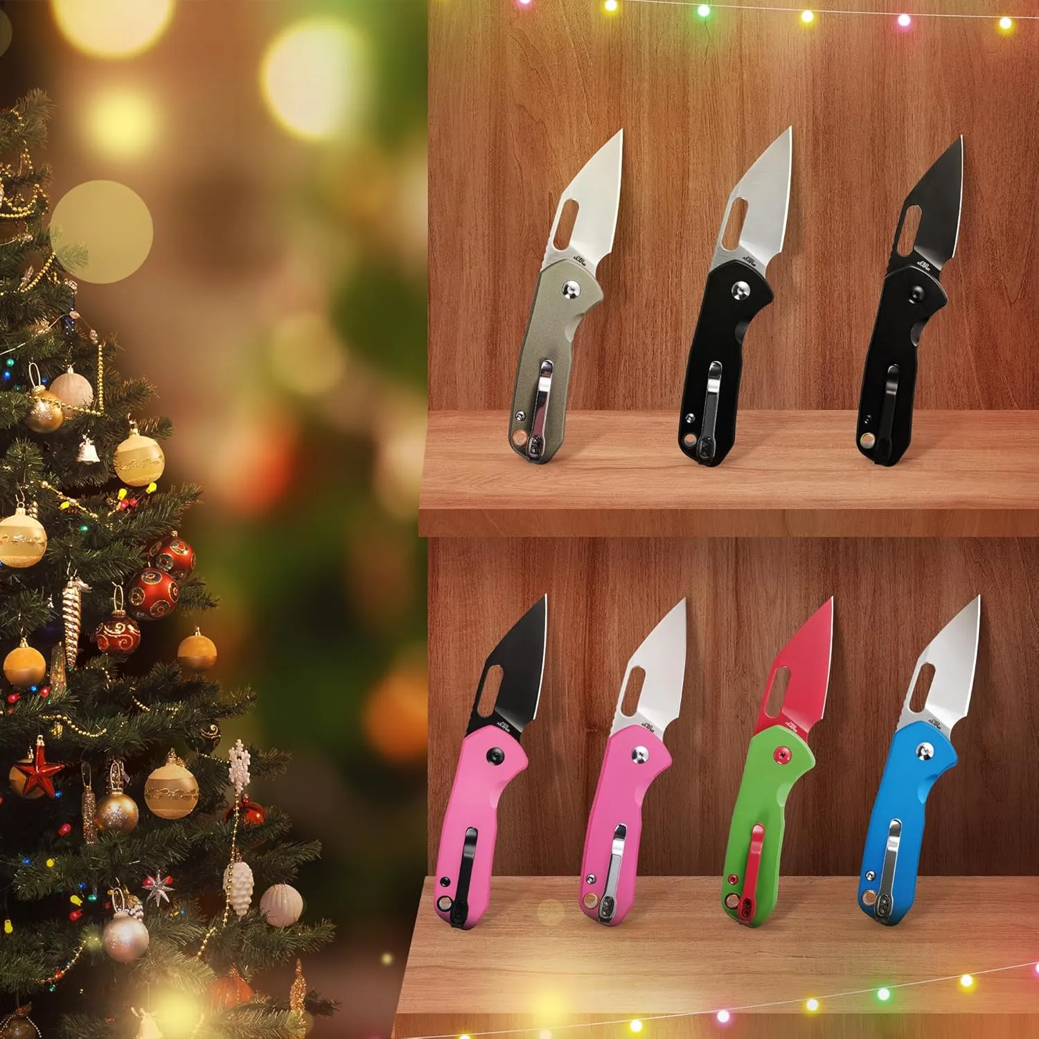 CJRB CUTLERY Mini Pyrite(J1933) Folding Pocket Knife,2.17" Black PVD AR-RPM9 Steel Blade and Black Handle Small EDC Knife with Pocket Clip for Work Outdoor Hiking Camping