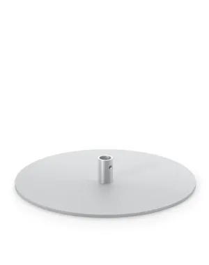 Classic Banner Stand 36 Wide Round Base | Silver