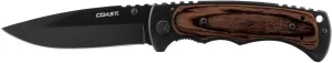 COAST® FX411 Frame Lock Folding Knife 4-Inch Blade, Wood,Stainless Steel
