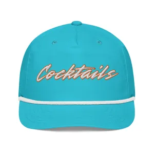 Cocktails Golf Rope Hat