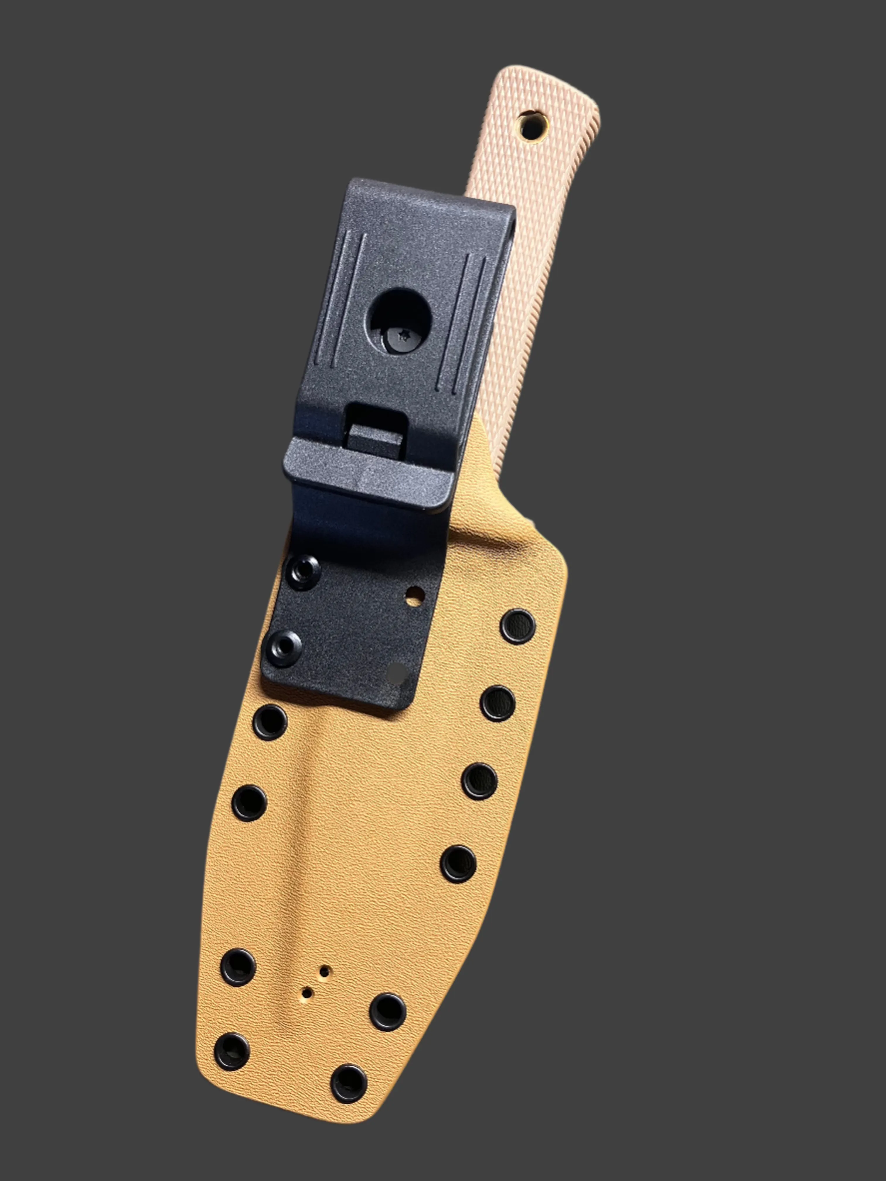 Cold Steel SRK Compact with Chocolate/Coyote Tan Kydex Sheath