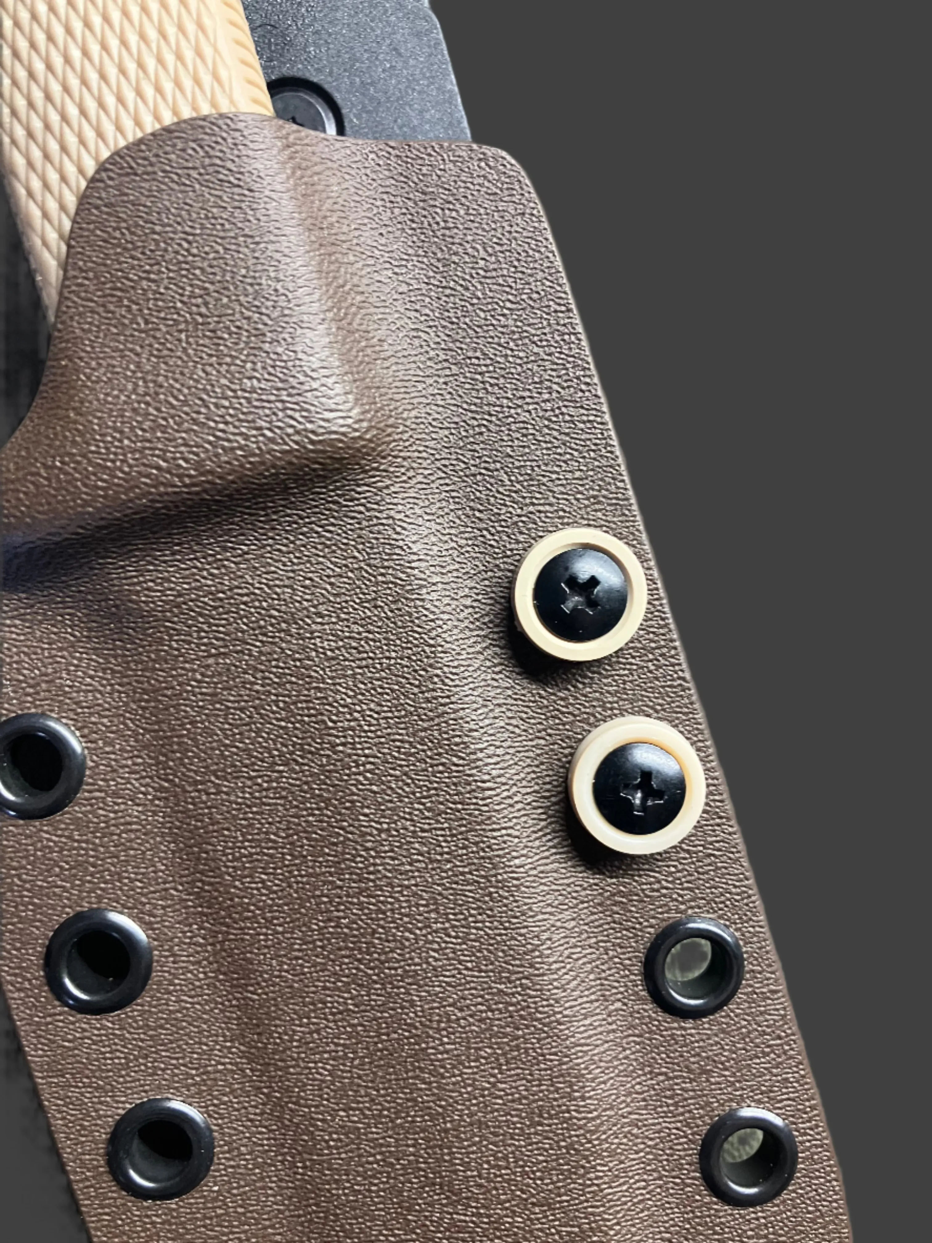 Cold Steel SRK Compact with Chocolate/Coyote Tan Kydex Sheath