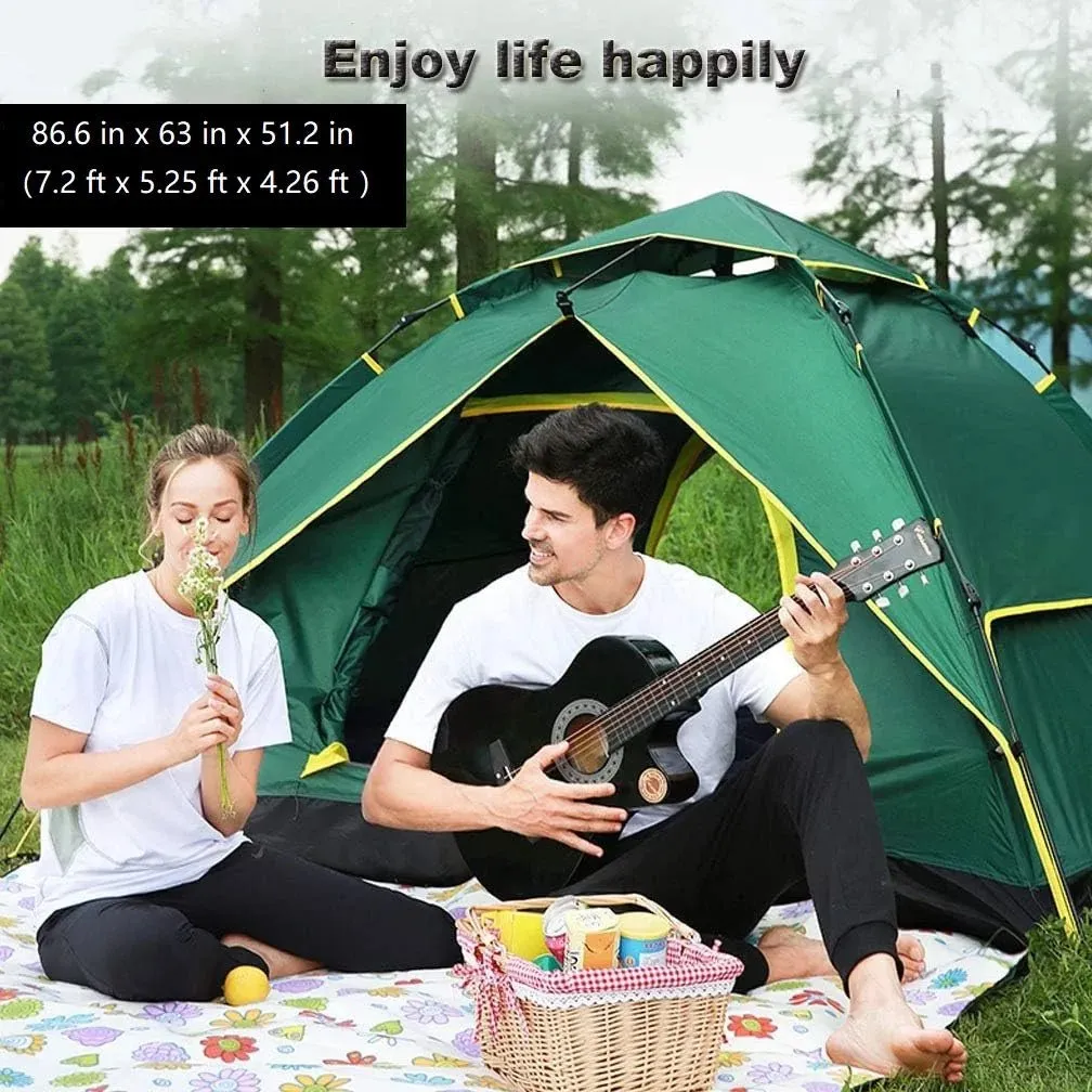 coPedvic instant pop-up family camping tent - waterproof & windproof