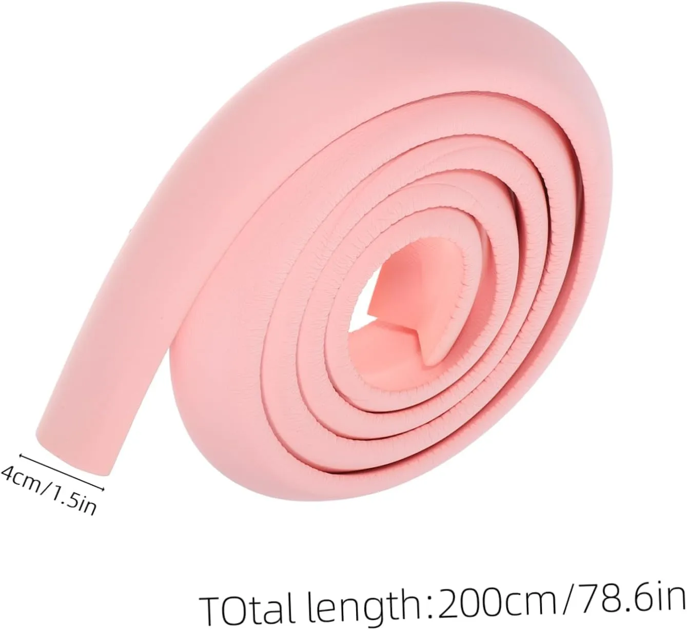 Corner Table Protector Heat Resistant Edge Guards Child Safety Corners Guards Anti-Collision Strip Furniture Slip-on Plastic Edge Guard