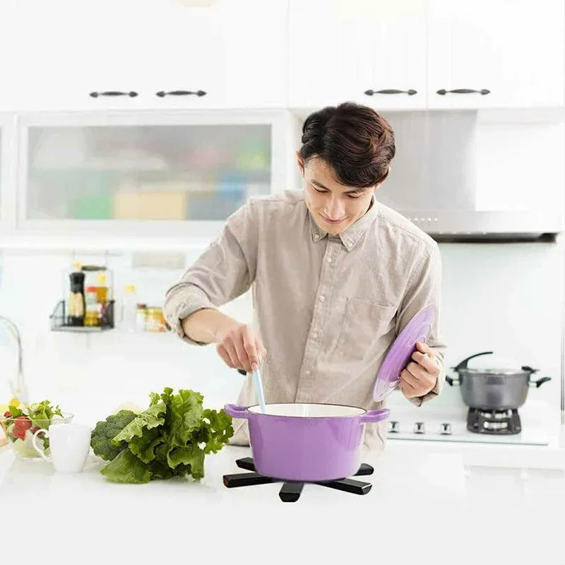 Creative Folding Heat Insulation Pad Placemats Foldable Bowl Cup Pad Au Stock