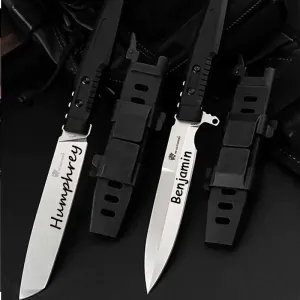 Custom Tactical Camping Stationary Knife