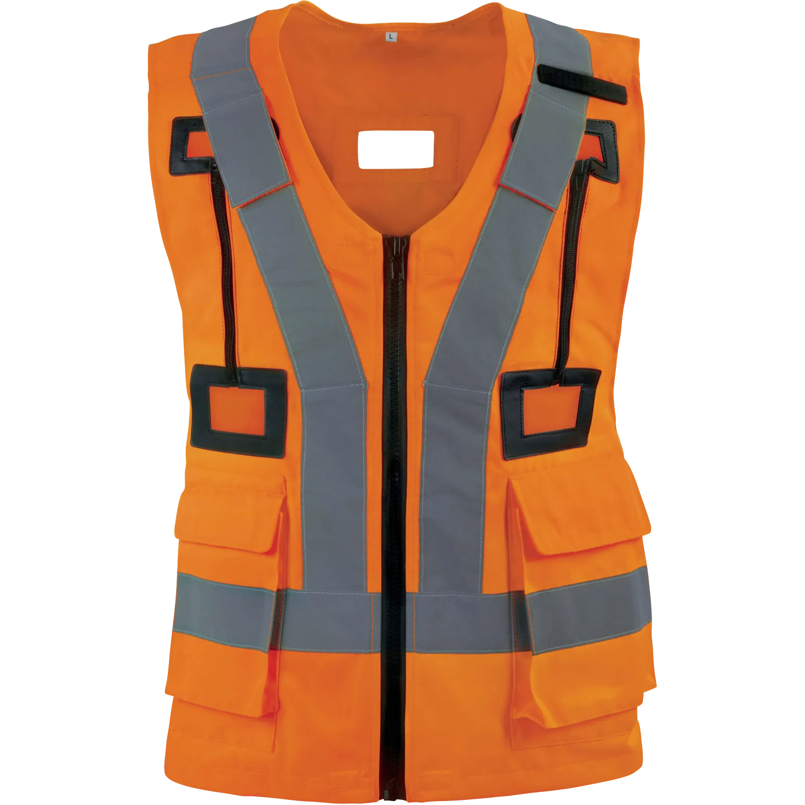 Delta Plus HARVESGI – High-Visibility Vest for Harness Compatibility & Worker Safety