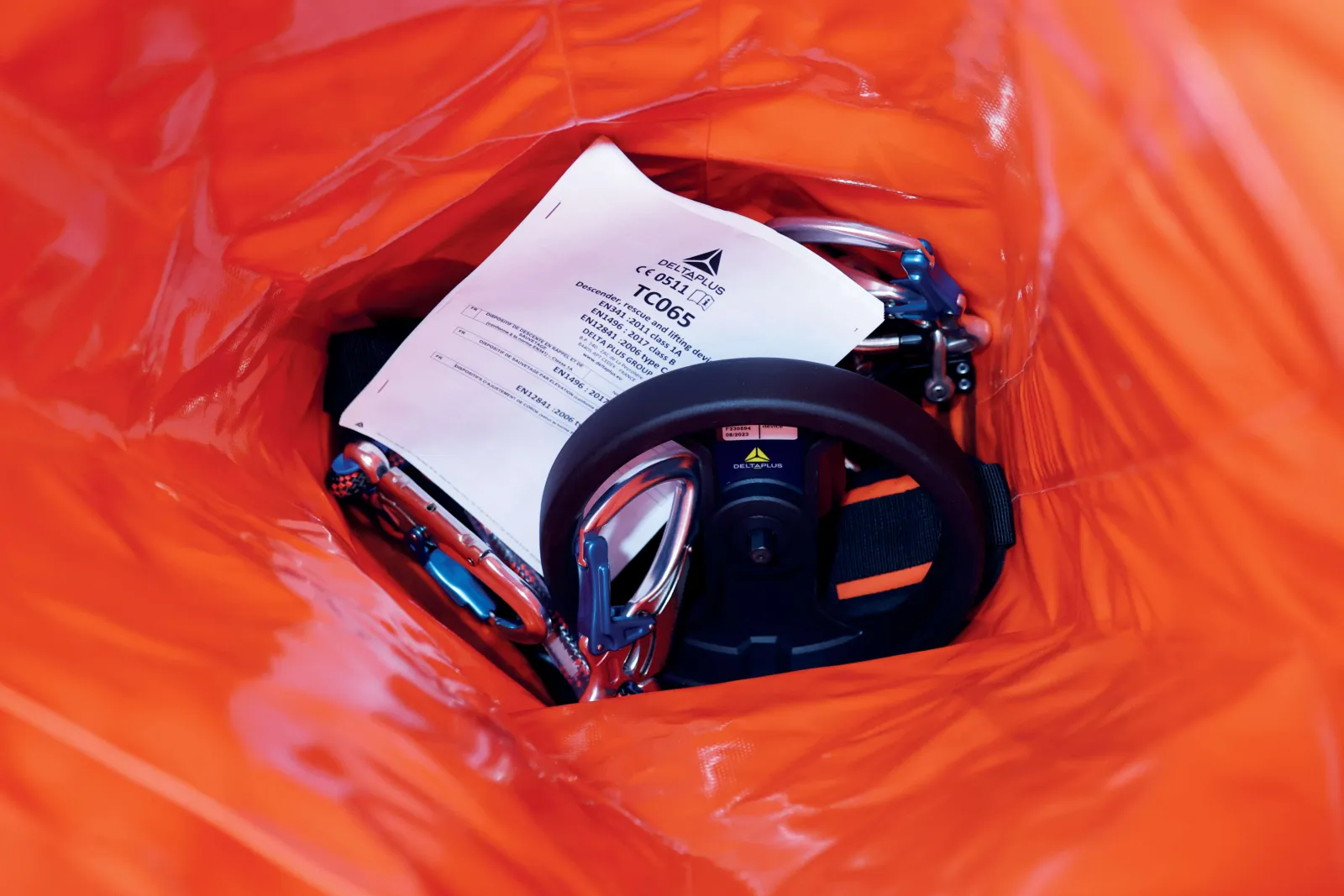 Delta Plus RESCUEHUB TC065 – Lightweight Rescue & Evacuation System with Magnetic Brake