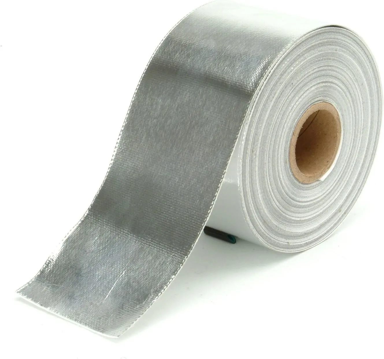Design Engineering Cool-Tape Plus Self-Adhesive Heat Reflective Tape, 2" x 60' Roll, High-Temperature Insulating Aluminum Tape for Heat Shielding, Wire & Hose Protection, Automotive & Industrial Use