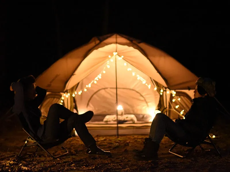 DoD Kinoko 4 person Tent - Red