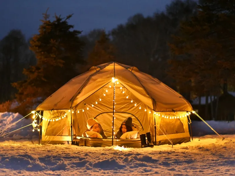 DoD Kinoko 4 person Tent - Red