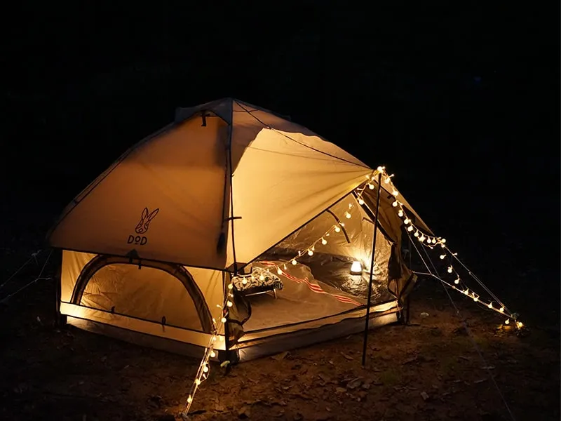 DoD Kinoko 4 person Tent - Red