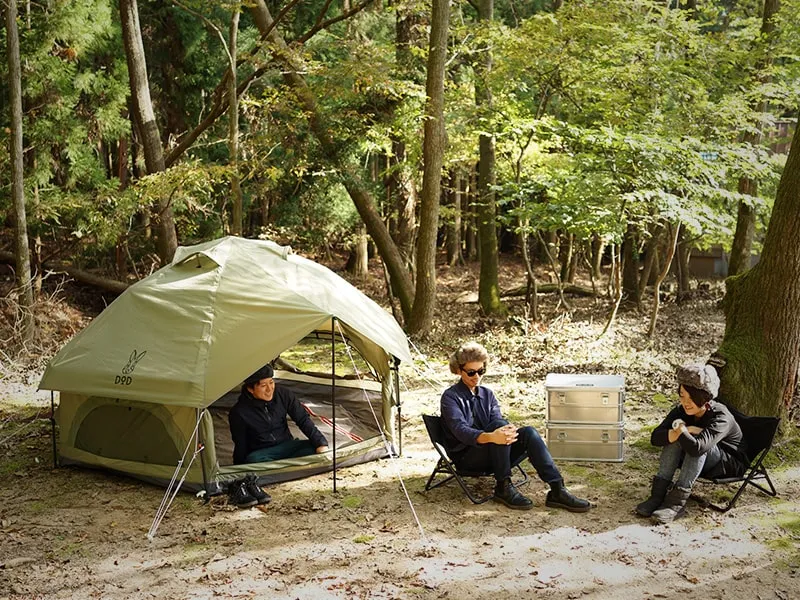 DoD Kinoko 4 person Tent - Red