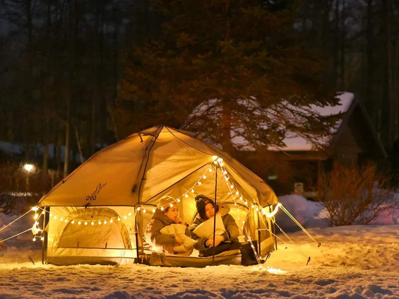 DoD Kinoko 4 person Tent - Red