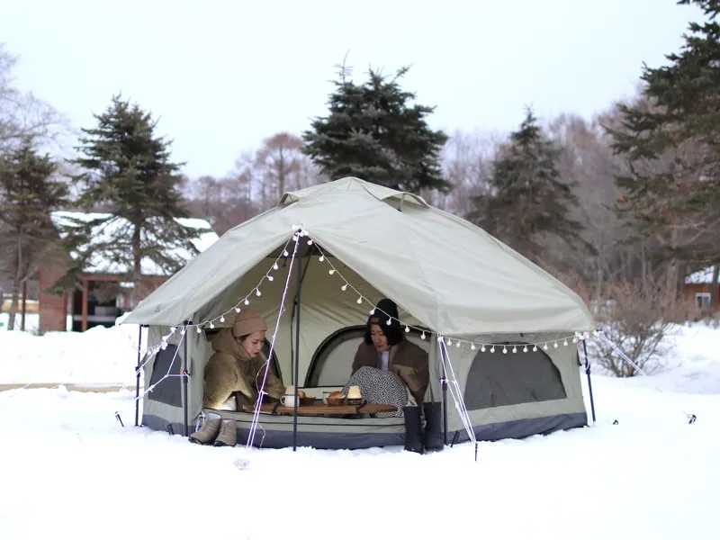 DoD Kinoko 4 person Tent - Red