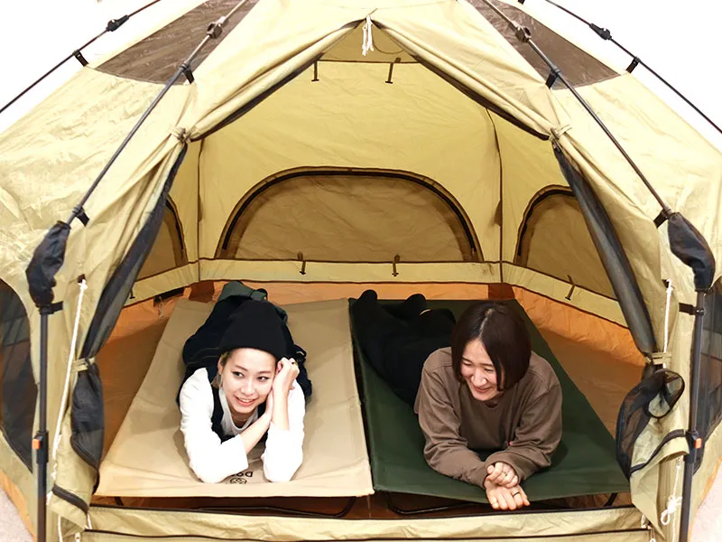 DoD Kinoko 4 person Tent - Red