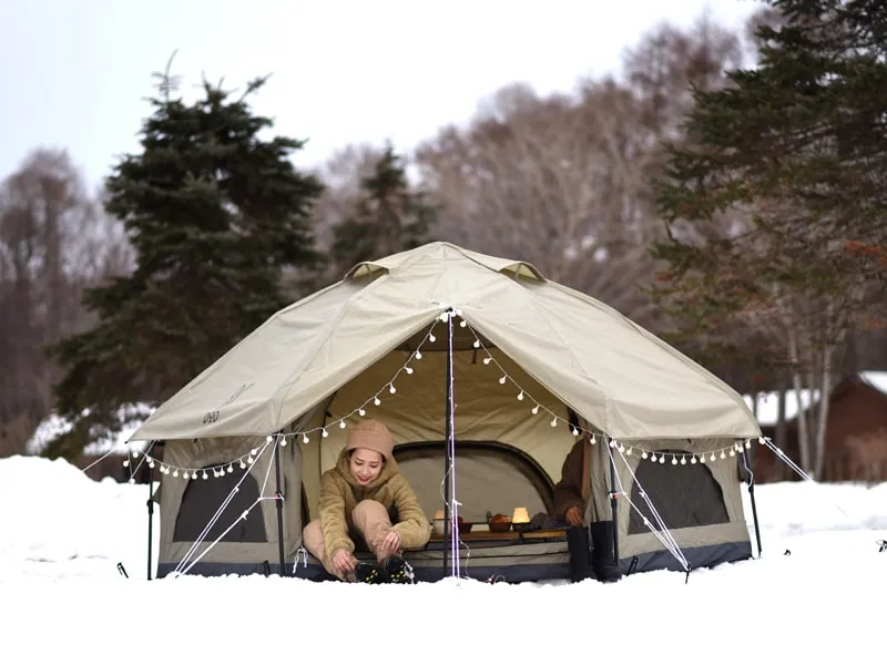 DoD Kinoko 4 person Tent - Red