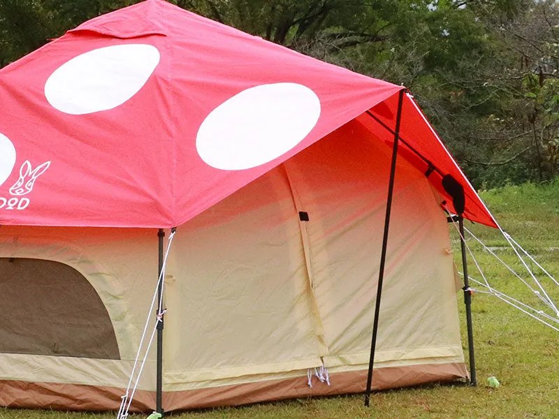 DoD Kinoko 4 person Tent - Red