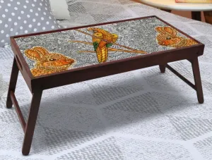 Doodle Art Laptop Table in Multicolour