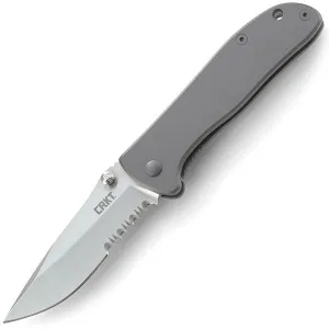 Drifter, Stainless Steel Handle, Satin ComboEdge w-Clip