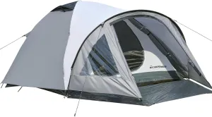 EchoSmile 4-Person Camping Tent with Clear Windows – Easy Setup Lightweight Shelter with Rainfly