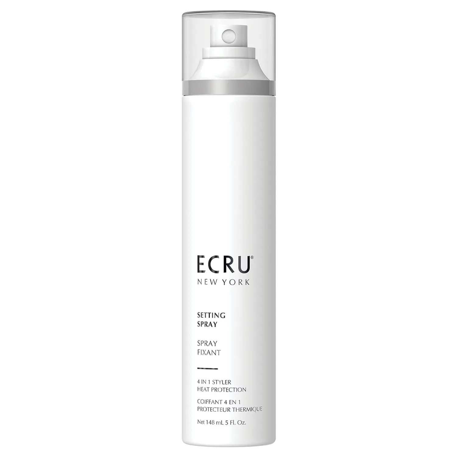 ECRU New York Setting Spray, Hair Setting Spray, Heat Protectant for Hair, Frizz Control Heat Protectant, 5oz