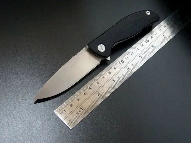 Efeng Small Sand Polished F3 ball bearing folding knife