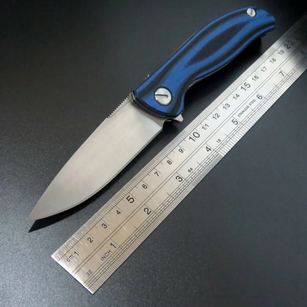 Efeng Small Sand Polished F3 ball bearing folding knife