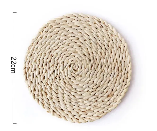 Elegant Bamboo Table Mat Set