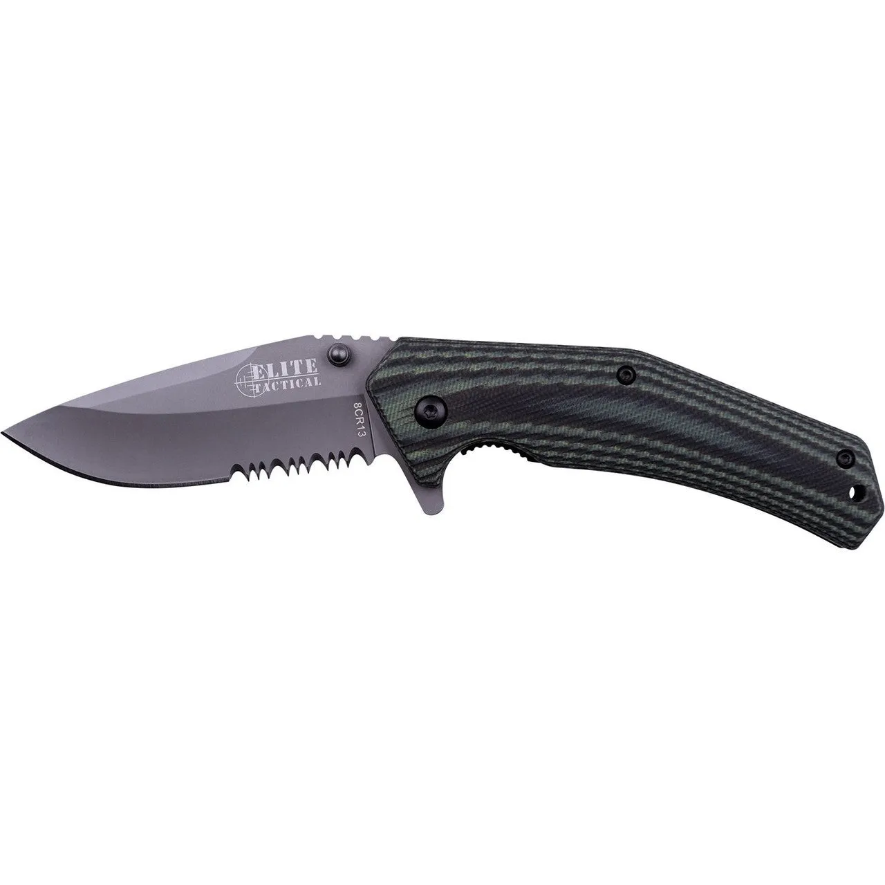ELITE TACTICAL ET-A1022-SO SPRING ASSISTED KNIFE