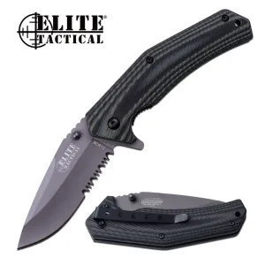 ELITE TACTICAL ET-A1022-SO SPRING ASSISTED KNIFE