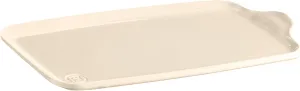 Emile Henry 12.5" x 8.2" Extra Large appetizer platter, Clay