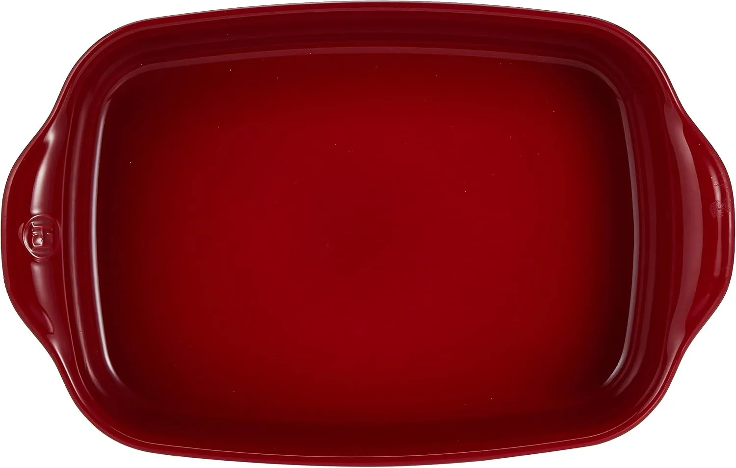 Emile Henry 14" x 9" Medium Rectangular Baking Dish - Ultime | Burgundy