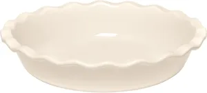 Emile Henry 9"/1.4 qt Pie Dish | Clay