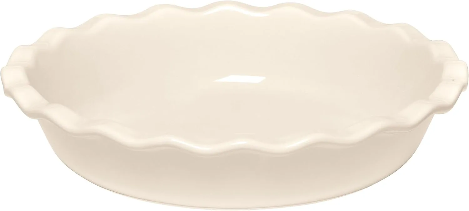 Emile Henry 9"/1.4 qt Pie Dish | Clay