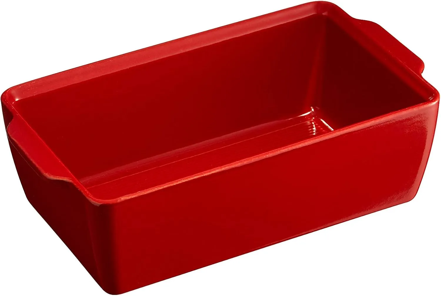 Emile Henry Burgundy Bread Loaf Baker, 11.02 x 5.12 x 4.72in