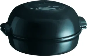Emile Henry Cheese Baker, 7.7 x 6.9 x 3.9, Ocean Blue
