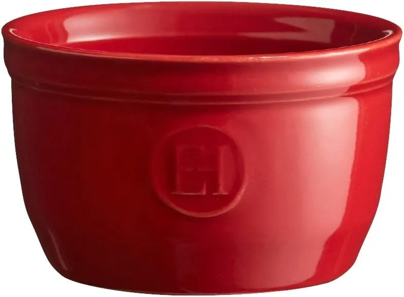 Emile Henry Made in France 5 oz Ramekin (Set of 2), 3.5" by 2", Burgundy Red