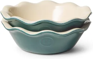 Emile Henry Modern Classics Mini Pie Dish (Set of 2)| Evergreen
