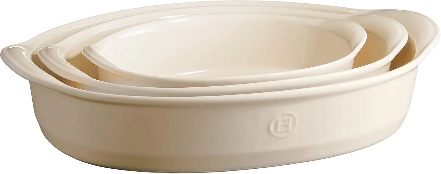Emile Henry The Right Dish Large Baking Dish 16 x 10.2 x 3.5|Clay