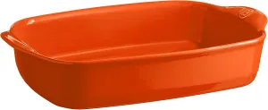Emile Henry Ultime 14.2" x 9.1", Tuscany Rectangular Baking Dish, 14.5" x 9.25" x 3"