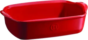 Emile Henry Ultime Collection 8.7" x 5.5" Rectangular Baking Dish | Burgundy