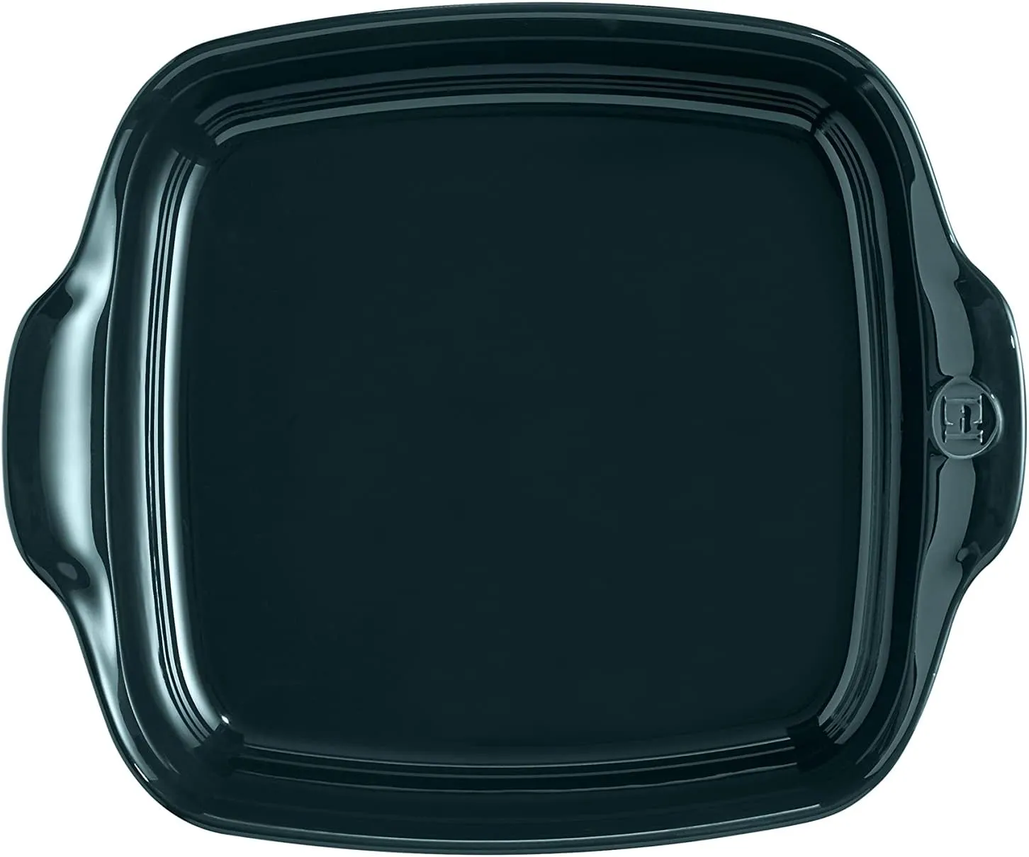 Emile Henry Ultime Square Ceramic, Ocean Oven Dish, 11 x 9.1 x 3in